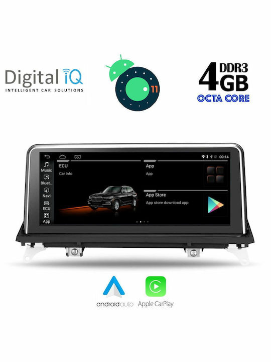 Digital IQ Top Ηχοσύστημα Αυτοκινήτου για BMW X5 / X6 2009-2013 (Bluetooth/USB/WiFi/GPS) με Οθόνη Αφής 8.8"