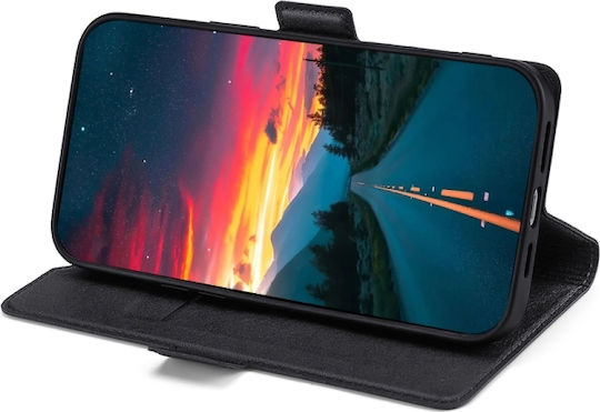 TCL Wallet Δερματίνης Μαύρο (TCL 306 / 305 / 30 SE / 30E)