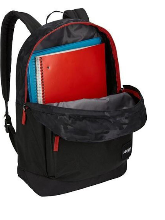 Case Logic Campus CCAM1126 Τσάντα Πλάτης για Laptop 15.6" Μαύρο/Κόκκινο