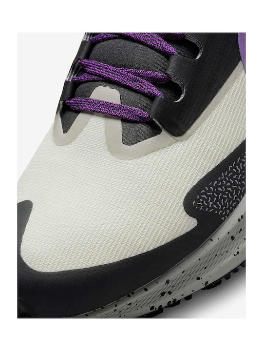 Air Zoom Pegasus 39 Shield Damen Sportschuhe Laufen Light Bone / Cobblestone / Dark Smoke Grey / Vivid Purple