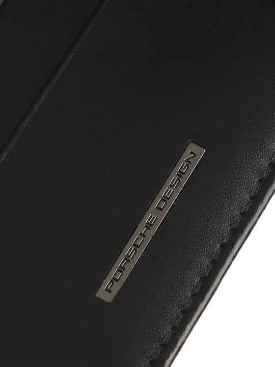 Classic Cardholder Δερμάτινο Ανδρικό Πορτοφόλι Καρτών Μαύρο