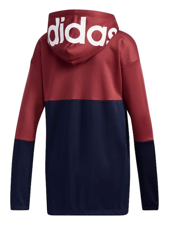 Adidas New Authentic Women's Hooded Sweatshirt Legend Ink