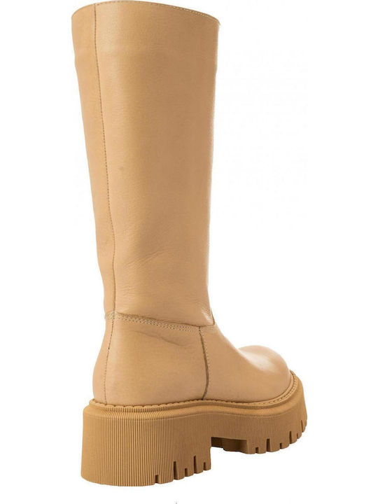Women's Boots Beige
