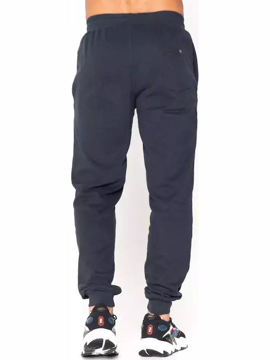 Harrison Sweatpants with Elastic Blue