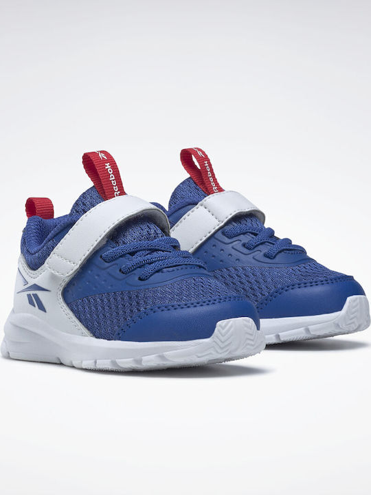 Rush Runner Rush Runner 4 TD Kids Sports Shoes Running with Hoop & Loop Closure Vector Blue / Vector Red / Cloud White