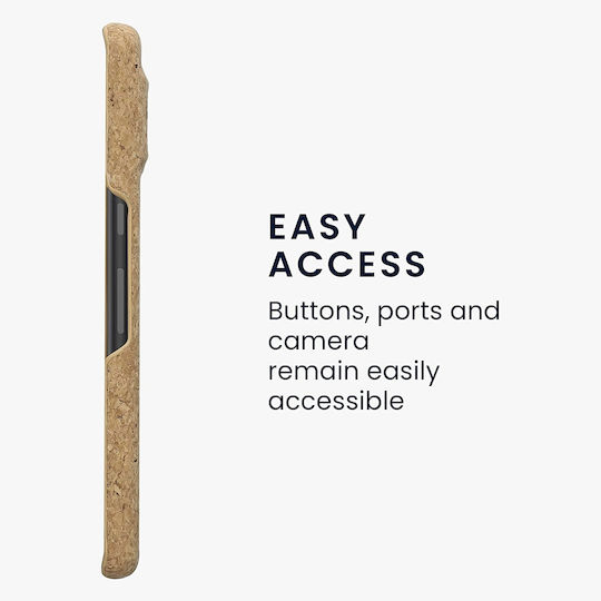 KWmobile Back Cover Wooden Light Brown Cork (Google Pixel 7 Pro)