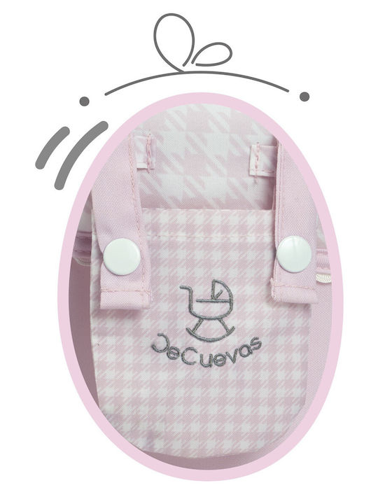 De Cuevas Cutie de Depozitare Jucării pentru Copii Roz 55x36x47cm 1buc