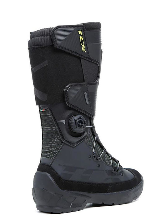 TCX Infinity 3 GTX Ανδρικές Μπότες Motocross Gore-Tex Αδιάβροχες Μαύρες