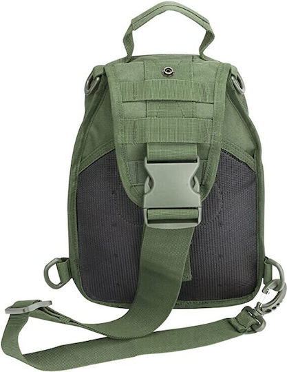 Mijo One Strap Военна Чантичка За рамо Olive 10лт