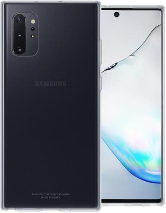 Samsung Clear Cover Задна корица Силикон Устойчив на удар Прозрачен (Галакси Ноут 10+)