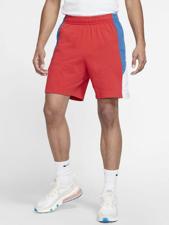 Nike Sportswear Bermudă Sportivă de Bărbați Roșie