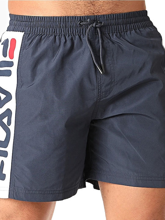 Fila Hitomi Men's Swimwear Shorts Navy Blue Striped