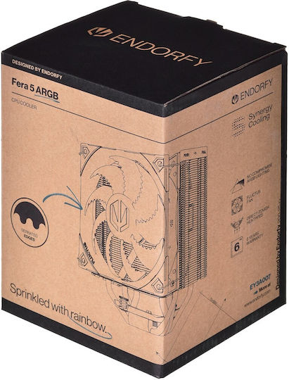 Endorfy Fera 5 ARGB Ψύκτρα Επεξεργαστή για Socket AM4/AM5/1200/115x/1700