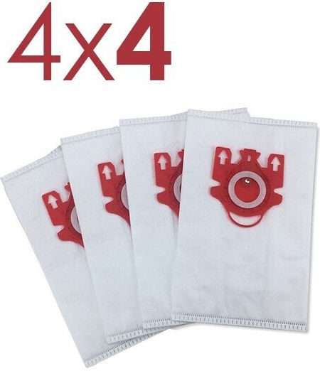 XXL-PACK 16 Σακούλες Σκούπας 16τμχ Συμβατή με Σκούπα Miele