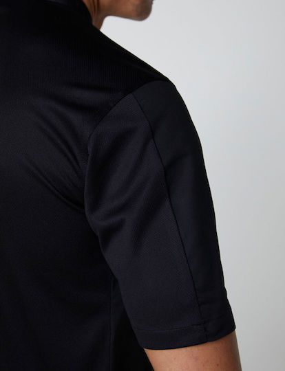 Ayo Rashguard Bucătar Microfibră Bărbat Negru cu Mâneci scurte 22CBU1