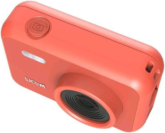 SJCAM FunCam Action Camera Full HD (1080p) με Οθόνη Κόκκινη