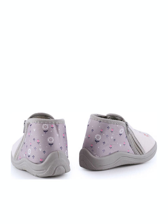 Kids Slippers Boots Gray