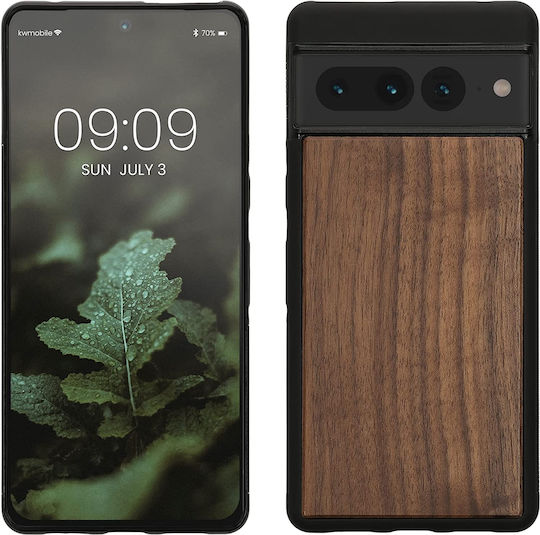 KWmobile Back Cover Ξύλινο Dark Brown / Walnut (Google Pixel 7 Pro)