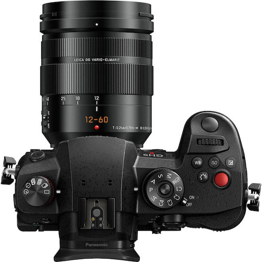 Panasonic Lumix GH5M2 Mirrorless Cameră Kit (Leica DG Vario-Elmarit 12-60mm F/2.8-4 Asph. Power OIS) Neagră