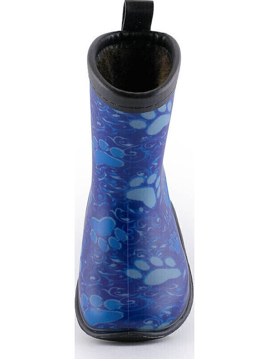 Kids Wellies with Internal Lining Blue