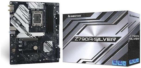 Biostar Z790A-SILVER Mainboard ATX mit Intel 1700 Sockel