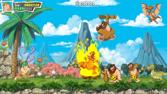 New Joe & Mac: Caveman Ninja T- Rex Edition PS5 Game