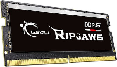 G.Skill Ripjaws 64GB DDR5 RAM cu 2 module (2x32GB) și Viteză 4800 pentru Laptop