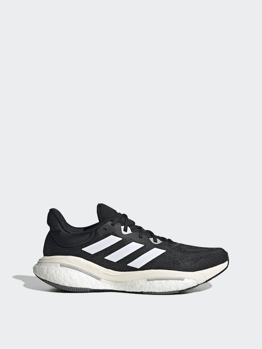 Adidas Solarglide 6 Ανδρικά Αθλητικά Παπούτσια Running Core Black / Cloud White / Grey Two