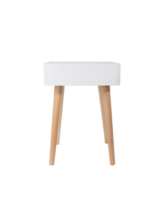 Wooden Bedside Table 35x35x48cm