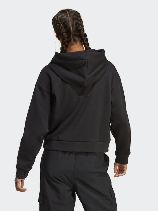 Adidas Future Icons Badge of Sport Women's Hooded Sweatshirt Black
