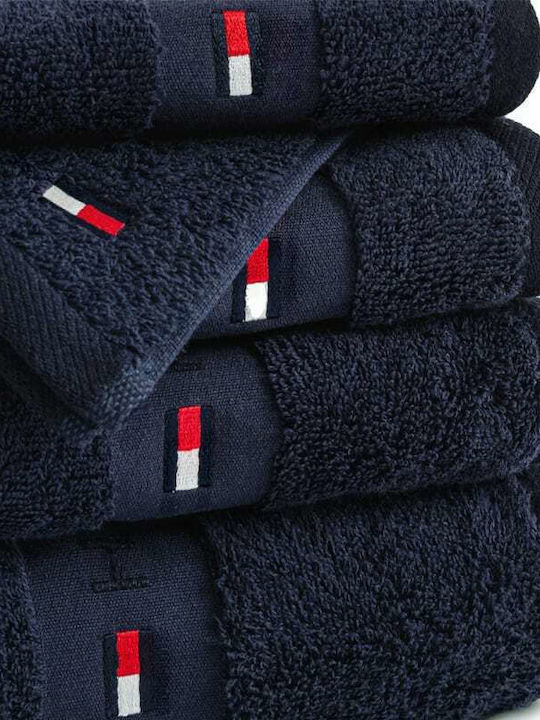 Tommy Hilfiger Bath Towel Legend 70x140cm Navy Weight 540gr/m²
