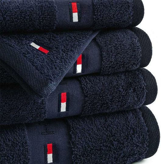 Tommy Hilfiger Bath Towel Legend 70x140cm Navy Weight 540gr/m²