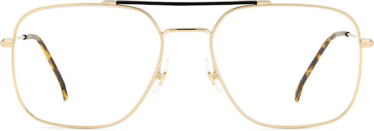 Carrera Men's Metal Gold Prescription Eyeglass Frame 290 J5G