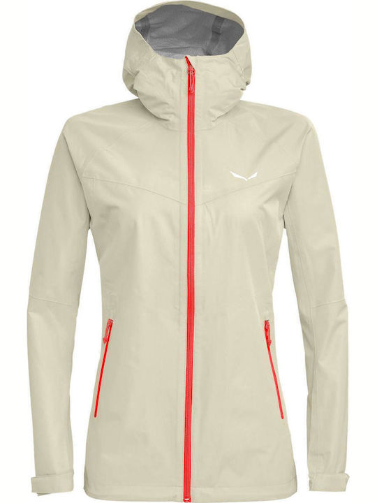 Puez Aqua 3 Softshell Γυναικείο Μπουφάν Oatmeal