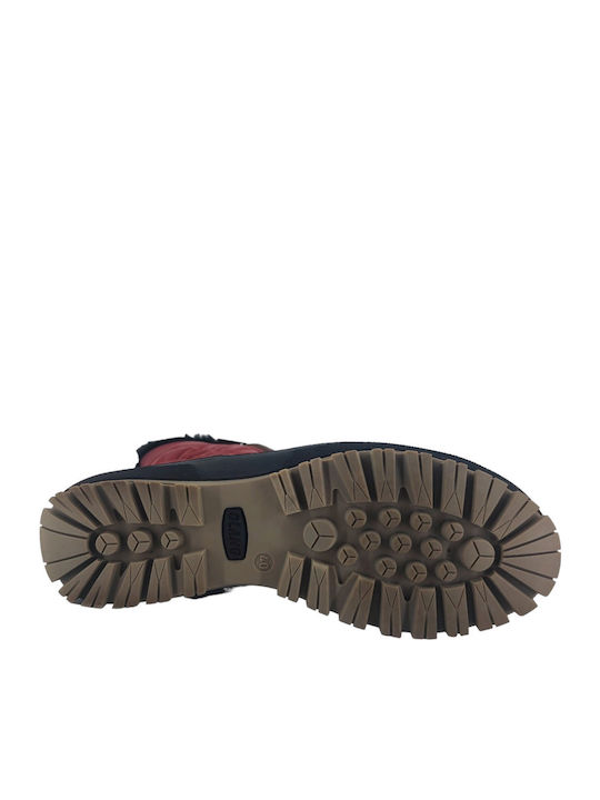 Monica Damenstiefel Burgundisch