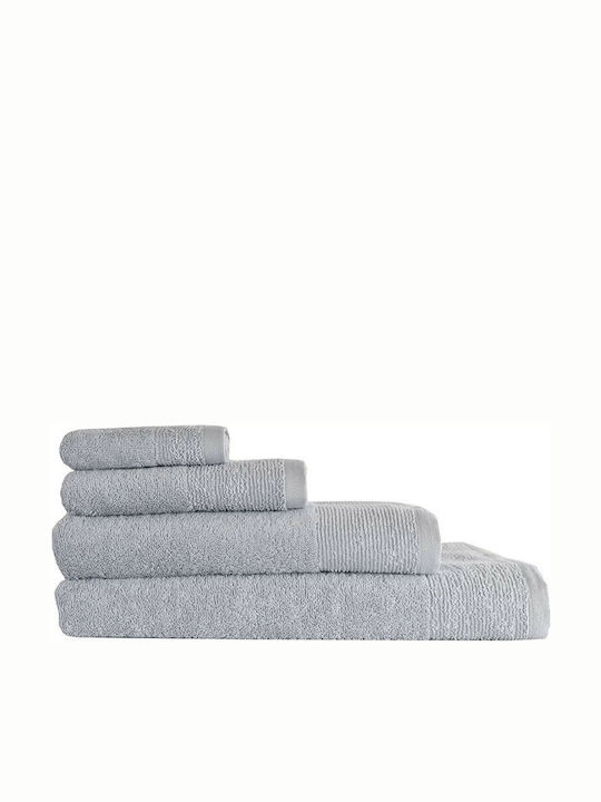 Homeline Bath Towel 5004 70x140cm Light Grey Weight 500gr/m²