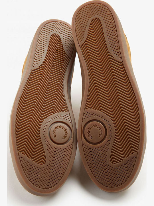 Spencer Leather Ανδρικά Sneakers Καφέ