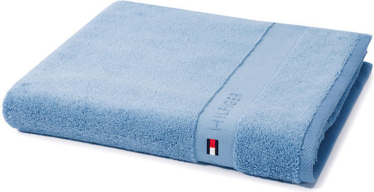 Tommy Hilfiger Handtuch Legend 40x60εκ. Ice Blue Gewicht 540gr/m²