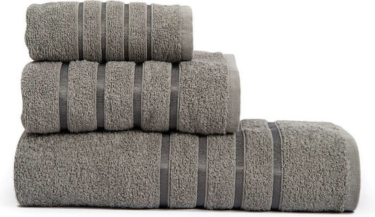 SB Home Πετσέτα Χεριών Dias 30x50εκ. Taupe Βάρους 460gr/m²