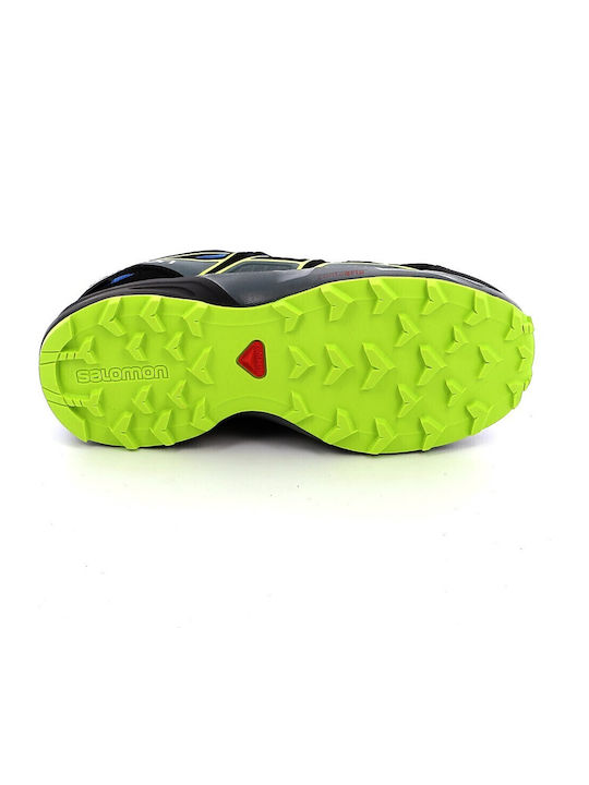 Speedcross CS WP Waterproof Kids Sports Shoes Running with Laces Blue