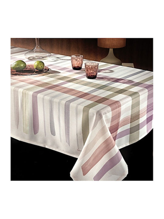 Saint Clair Tischtuch Fleckabweisend 1011 Amethyst 145x220cm 1719030216053