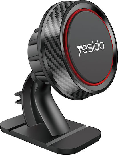 Yesido C60 Suport Auto pentru Telefon Mobil cu Magnet Negru