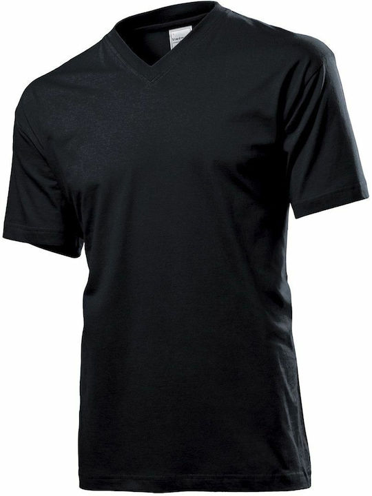 Stedman Classic-T Men's Short Sleeve Promotional T-Shirt Black Opal