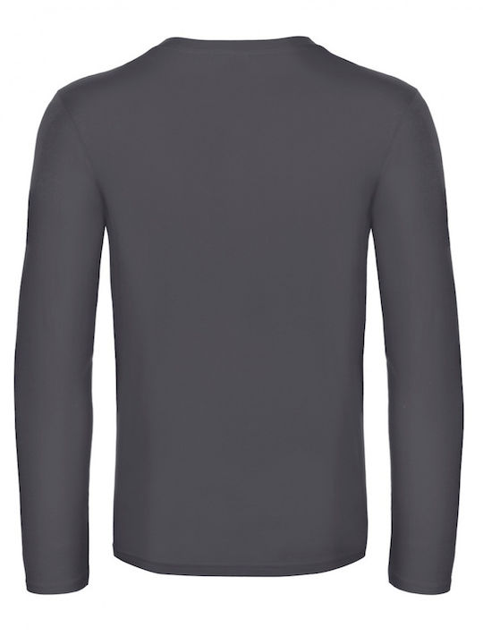 B&C Exact 190 LS Dark Men's Short Sleeve Promotional T-Shirt Dark Grey