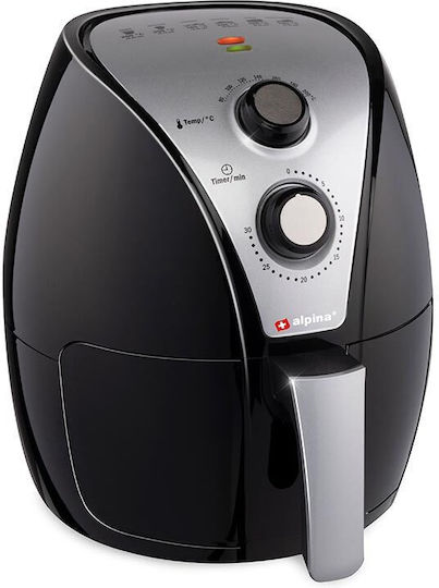 Alpina Appliances Air Fryer 3.2lt Black 18567