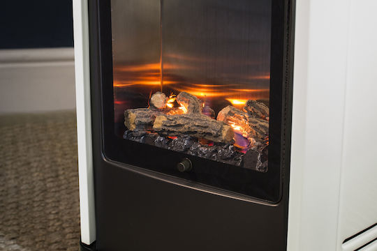 Coral Gas Manhattan Gas Heater 3000W White 38x42x69cm