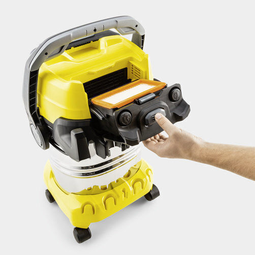Karcher WD 6 P S V-30/6/22/T Σκούπα Υγρών / Στερεών 1300W με Πλαστικό Κάδο 30lt