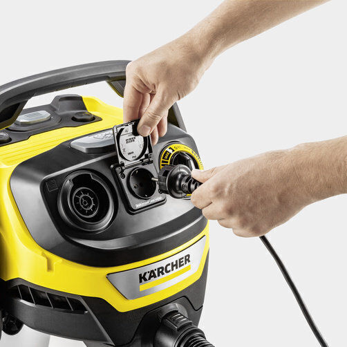 Karcher WD 6 P S V-30/6/22/T Σκούπα Υγρών / Στερεών 1300W με Πλαστικό Κάδο 30lt
