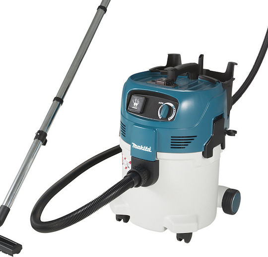 Makita Vacuum Wet / Dry 2400W with Plastic Bin 43lt