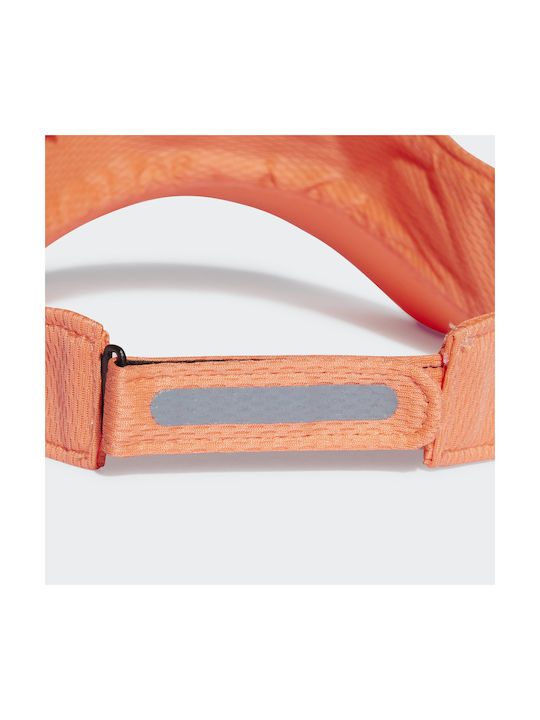 adidas Visor Hat Orange Coral Fusion / Reflective Silver